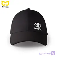 کلاه کتان مشکی تویوتا - بایقوش