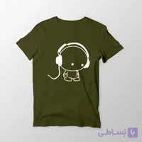 تیشرت پنبه‌ای مشکی هدفون



                    
                        headphone
