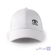 کلاه کتان سفید تویوتا - بایقوش