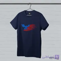 تیشرت پنبه‌ای مشکی عقاب آمریکا



                    
                        usa