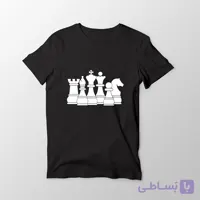 تیشرت پنبه‌ای مشکی شطرنج



                    
                        Chess