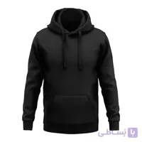 هودی پنبه‌ای مشکی بیسیک