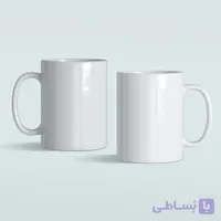 لیوان سرامیکی داخل سفید بیسیک