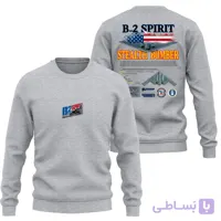 دورس پنبه‌ای طوسی ملانژ بی-2 اسپریت



                    
                        Northrop B-2 Spirit