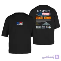تیشرت پنبه‌ای مشکی بی-2 اسپریت



                    
                        Northrop B-2 Spirit