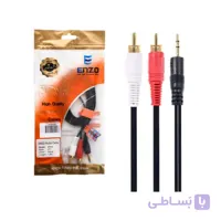 کابل 2 به 1 صدا انزو (ENZO) 1.5 متر مدل AV12