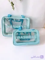 ست واش بگ چرمی 2 عددی