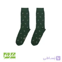 جوراب مردانه طرح بوته جقه