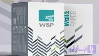 چسب کاغذ دیواری w&p