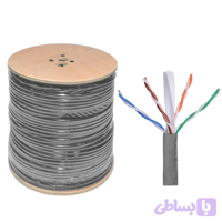 کابل شبکه Cat6 آلیاژ (CCA – Copper Clad Aluminum)