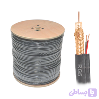 کابل ترکیبی آلیاژ با رشته برق ۲×۰.۷۵