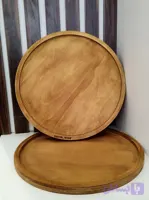 سینی چوبی گرد