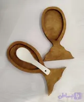 زیر قاشقی چوبی