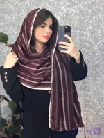 شال زیبای بهاری مدل گندمی با ایستایی عالی و کیفیت بالا، مناسب هر چهار فصل بخصوص بهار و تابستان و پاییز