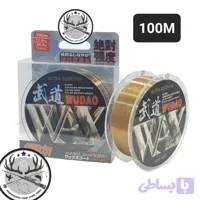 نخ ماهیگیری سیماگو مدل وکس(WAX) حلقه ۱۰۰ متری رنگ طلایی
