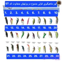 لور( طعمه) ماهیگیری قزلی استخوانی کد ST