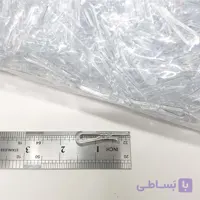 گیره پیراهنی کریستالی شفاف بسته 1000 عددی – کیفیت درجه یک