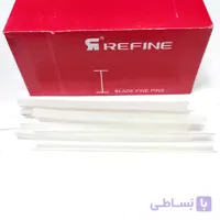 تیر تفنگ اتیکت زن فاین سایز 3 تا 35 میلی‌متر سفید و مشکی – بسته 10,000 عددی