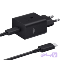 شارژر دیواری سامسونگ مدل EP-T4511 توان 45 وات – 3 پین- همراه کابل شارژ