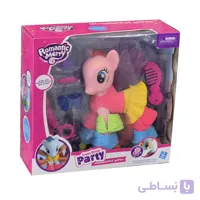 فیگور اسب پونی اسکیت سوار مدل Romantic Merry کد 88462 همراه با اکسسوری