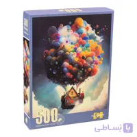 پازل 500 قطعه طرح خانه بالنی مدل Playful Mario کد 88810