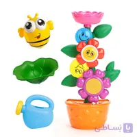 اسباب بازی حمام گلدان و گل برند BathFun کد 9909T، اسباب بازی حمام و آب بازی