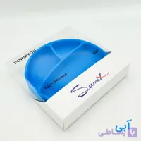 بشقاب سیلیکونی کودک سامکس با پایه ضد لغزش چند قسمتی طرح Minikoioi