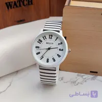 ساعت دخترانه بالون سفید مشکی