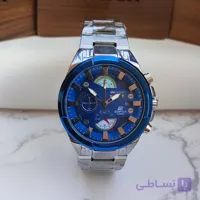 ساعت کاسیو ادیفایس سه موتور صفحه آبی