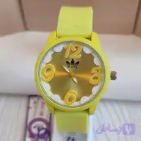 ساعت دخترانه ژله ای زرد رنگ Disite (کد EVQQB)