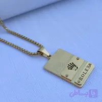 گردنبند طلایی استیل رولکس اسپرت