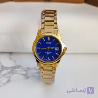 ساعت کاسیو زنانه طلایی بند فلزی