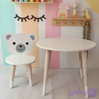 میز و صندلی کودک مدل خرس