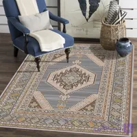 فرشینه هال و پذیرایی کد H105 رویه مخمل درجه یک استپ دار بدون سُر