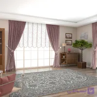 فرشینه هال و پذیرایی کد H106 رویه مخمل درجه یک استپ دار بدون سُر