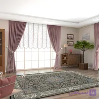 فرشینه هال و پذیرایی کد H124 رویه مخمل درجه یک استپ دار بدون سُر