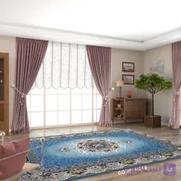 فرشینه هال و پذیرایی کد H310 رویه مخمل درجه یک استپ دار بدون سُر