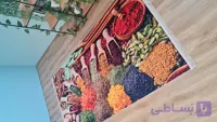 فرشینه آشپزخانه کد 014 رویه مخمل درجه یک بدون سُر