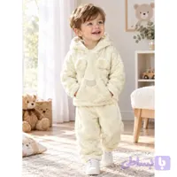 ست هودی و شلوار تدی دخترانه و پسرانه کد 725