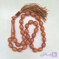 تسبیح سندلوس نسکافه ای 33 دانه اصل کد 1407 آقابزرگ