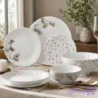 سرویس ۲۶ پارچه کلاسیک دانل طلایی
