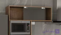 مکانیزم هوایی درب ریلی شیشه ای 2400mm توکار فریم لس با آرامبند عرض هر درب حداکثر 1200mm فانتونی C722