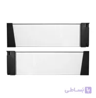 شیشه همراه با کانکتور جهت ریل بدنه دار دبل باکس بلند فانتونی عمق ۳۰ تا ۵۰ کد B101 تا B105