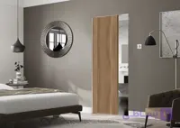 مکانیزم روف هنگ 2700mm تک درب چوبی ساختمانی برقی سینکرونایز با عرض درب حداکثر 1350mm فانتونی K098