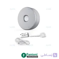 چراغ LED گرد نقطه ای سه تایی همراه با ترانس به قطر 40mm فانتونی N677