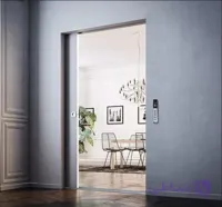 مکانیزم تاپ لاین ترکیبی 2400mm برقی EW1 تک درب چوبی ساختمانی حداکثر عرض هر درب 1200mm فانتونی K090