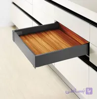 ریل بدنه دار اسلیم اینر 40kg نوک مدادی با فرانت آلومینیوم ارتفاع 106mm فانتونیB411 تا B415