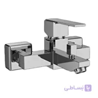 شیر حمام شودر مدل شارپ کروم