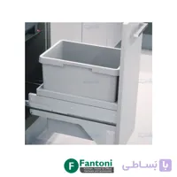سطل چند منظوره توکار متصل به بدنه هایلو کد 361012 مدل یوروکارگو اس جهت یونیت عرض 300mm فانتونی Q230