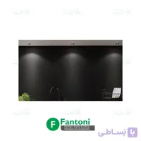 چراغ LED گرد سقفی دکوراتیو پک سه تایی همراه با ترانس تغذیه 3W فانتونی N678